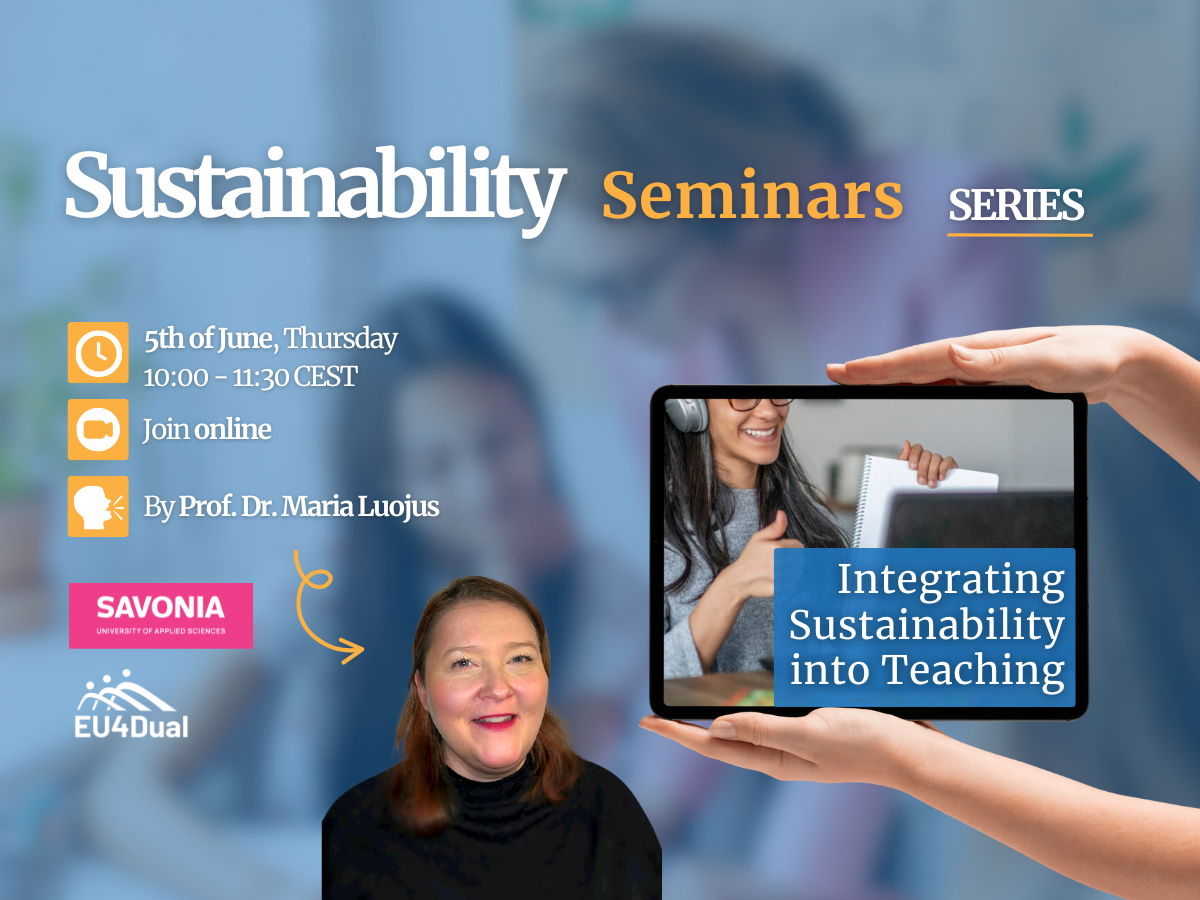 Sustainability Seminar Series, 5 June 2025