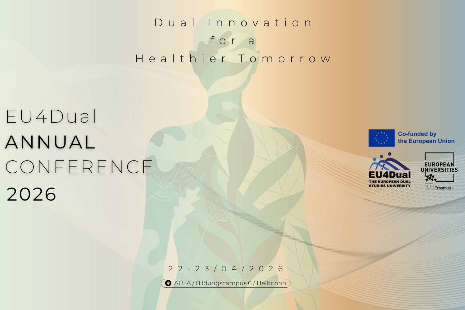 Event promotion: EU4Dual Annual Conference 2026 - Dual innovation for a healthier tomorrow - 22-23 April 2026